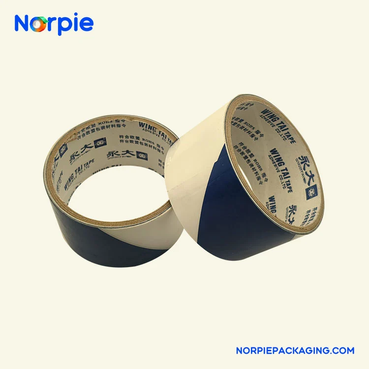 Синьо-біла попереджувальна стрічка